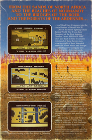 Field of Fire - Box - Back Image