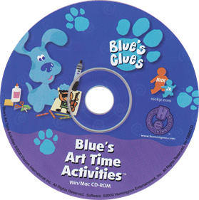 Blue's Art Time Activities - Disc Image