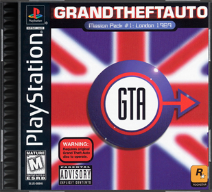 Grand Theft Auto: Mission Pack #1: London 1969 - Box - Front - Reconstructed