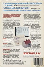 Hometown, U.S.A. - Box - Back Image
