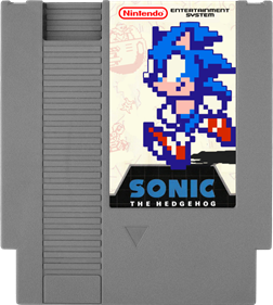 Sonic the Hedgehog - Fanart - Cart - Front Image