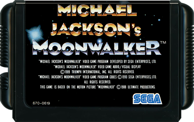 Michael Jackson's Moonwalker - Cart - Front Image