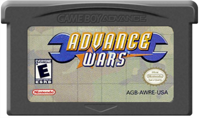 Advance Wars - Cart - Front Image