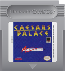 Caesars Palace - Fanart - Cart - Front