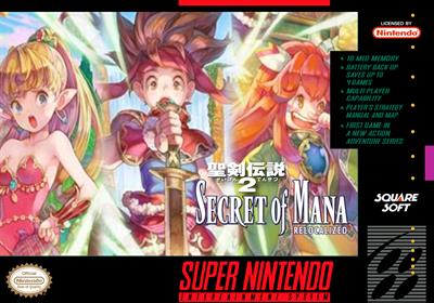 Secret of Mana: Relocalized - Fanart - Box - Front Image