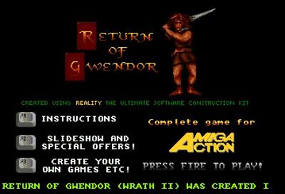 Wrath of Gwendor 2 Return - Screenshot - Game Title Image