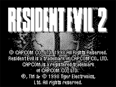 Resident Evil 2 - Screenshot - Game Title Image