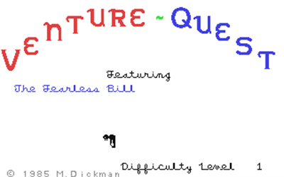 Venture-Quest - Screenshot - Game Title Image