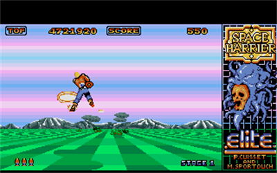 Space Harrier: 20 Levels Edition - Screenshot - Gameplay Image