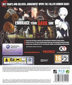 Deception IV: Blood Ties - Box - Back Image