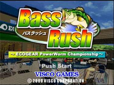 Bass Rush: Ecogear PowerWorm Championship - Screenshot - Game Title Image