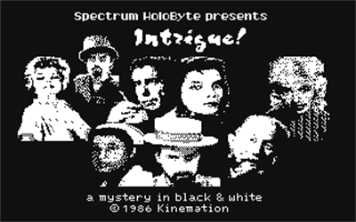 Intrigue! - Screenshot - Game Title Image