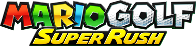 Mario Golf: Super Rush - Clear Logo Image