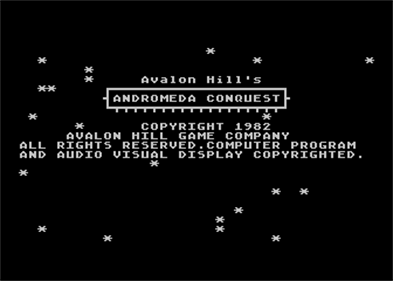 Andromeda Conquest - Screenshot - Game Title Image