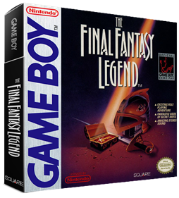 The Final Fantasy Legend - Box - 3D Image