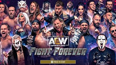 AEW: Fight Forever - Screenshot - Game Title Image