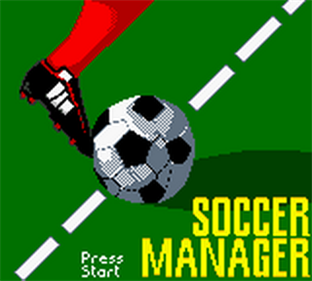 Soccer Manager - Screenshot - Game Title Image