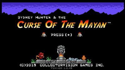 Sydney Hunter and the Curse of the Mayan - Screenshot - Game Title Image