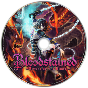 Bloodstained: Ritual of the Night - Fanart - Disc Image