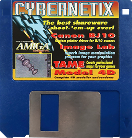 Cybernetix: The First Battle - Disc Image