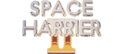 Space Harrier II - Clear Logo Image