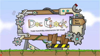 Doc Clock: The Toasted Sandwich of Time - Screenshot - Game Title Image