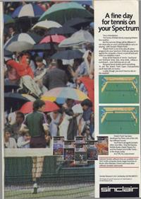 Match Point - Advertisement Flyer - Front Image