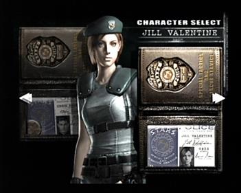 Resident Evil - Screenshot - Game Select Image