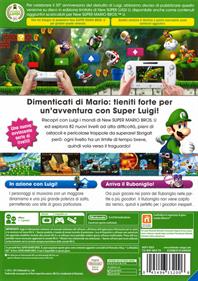 New Super Luigi U - Box - Back Image