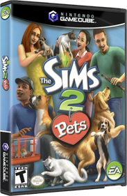 The Sims 2: Pets - Box - 3D Image