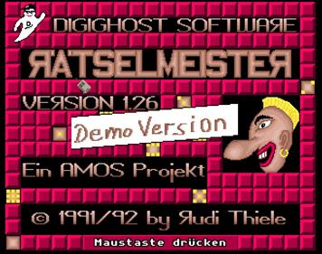 Ratselmeister - Screenshot - Game Title Image