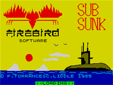 Subsunk  - Screenshot - Game Title Image