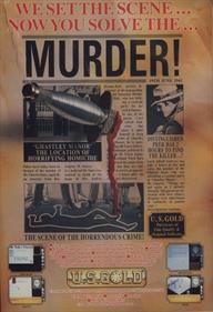 Murder! - Advertisement Flyer - Front Image