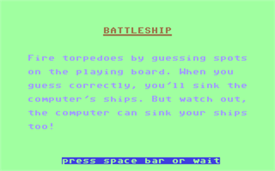 Battleship (ShareData) - Screenshot - Game Title Image