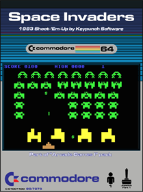 Space Invaders (Keypunch Software) - Fanart - Box - Front Image