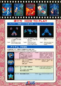 DonPachi - Arcade - Controls Information Image