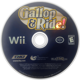 Gallop & Ride! - Disc Image