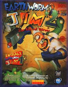 Earthworm Jim 1 & 2: The Whole Can 'O Worms - Box - Front Image