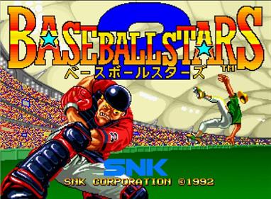 Baseball Stars 2 - Screenshot - Game Title Image