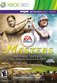 Tiger Woods PGA Tour 14: Masters Historic Edition - Box - Front Image