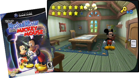 mickey mouse mirror game