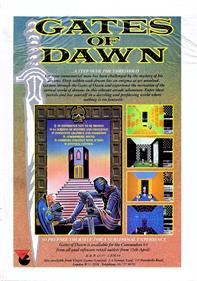 The Gates of Dawn - Advertisement Flyer - Front Image