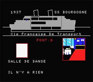 Meurtres sur l'Atlantique - Screenshot - Gameplay Image