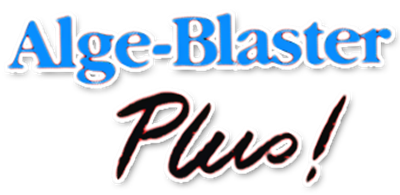 Alge-Blaster Plus! - Clear Logo Image
