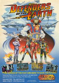 Defenders of the Earth - Advertisement Flyer - Front Image