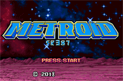 Metroid: SR387 - Screenshot - Game Title Image