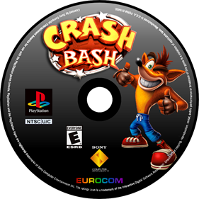 Crash Bash - Fanart - Disc Image