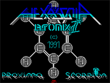 Atomix 2: Hexagonia - Screenshot - Game Title Image