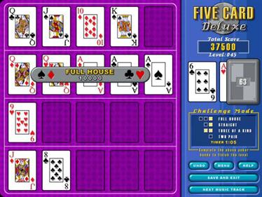 Five Card Deluxe  - Screenshot - Gameplay Image