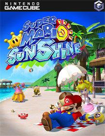 Super Mario Sunshine - Fanart - Box - Front Image